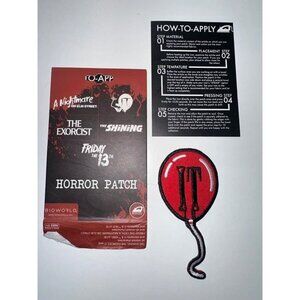 Bioworld Derry Maine IT the Clown Red Balloon Horror Blind Patch NEW